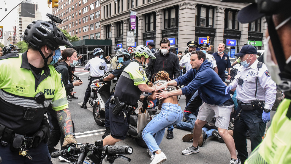 At least 30 protesters in New York City