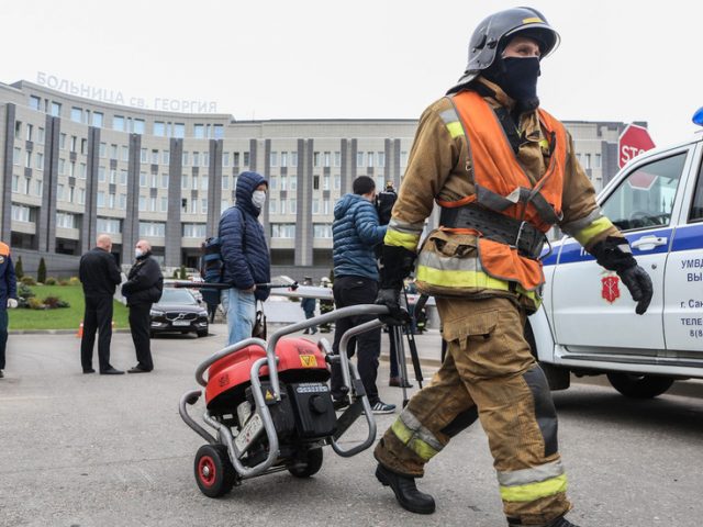 Russia BANS usage of ventilators suspected of causing deadly fires killing six Covid-19 patients