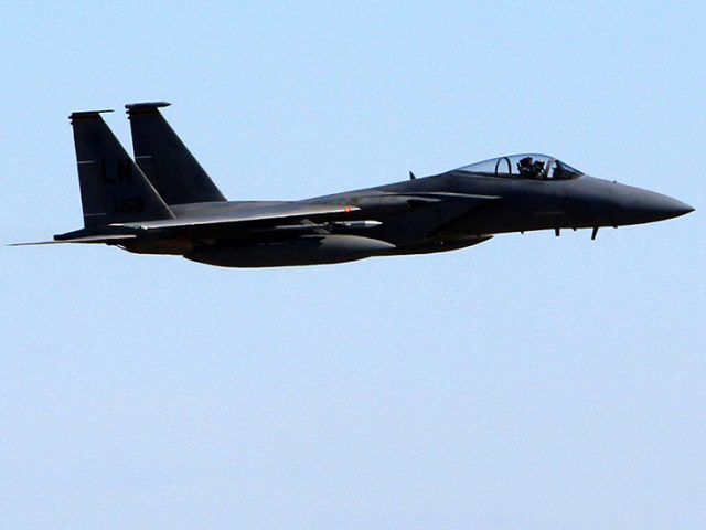 US Air Force F-15C fighter jet crashes in North Sea off UK coast, pilot killed