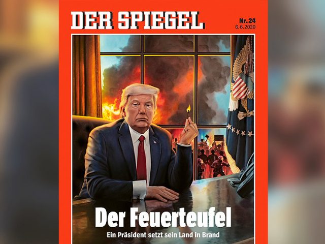German magazine declares Trump’s the DEVIL to be blamed for all that ails America. But he’s not the illness, just a symptom of it