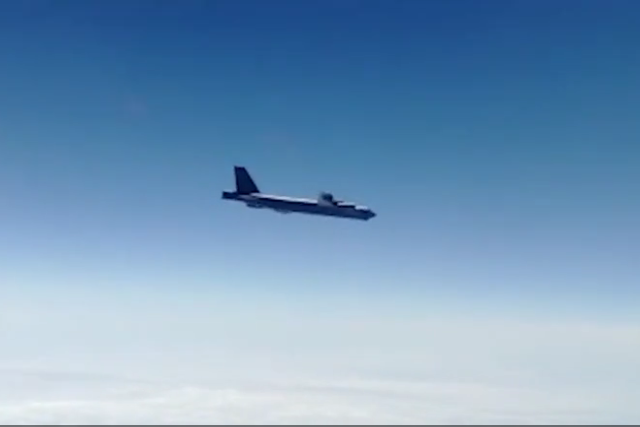 WATCH: Russian fighter jets escort pair of US B-52H Air Force strategic bombers in Far East
