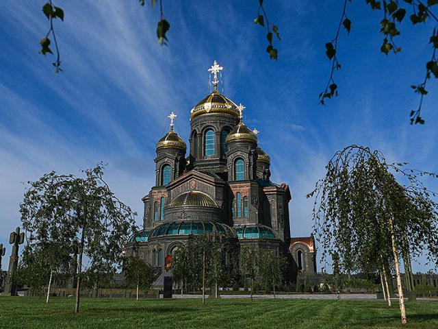 Is this huge new cathedral to war Putin’s folly, or a magnificent, unique building that tells a lot about the East-West divide?