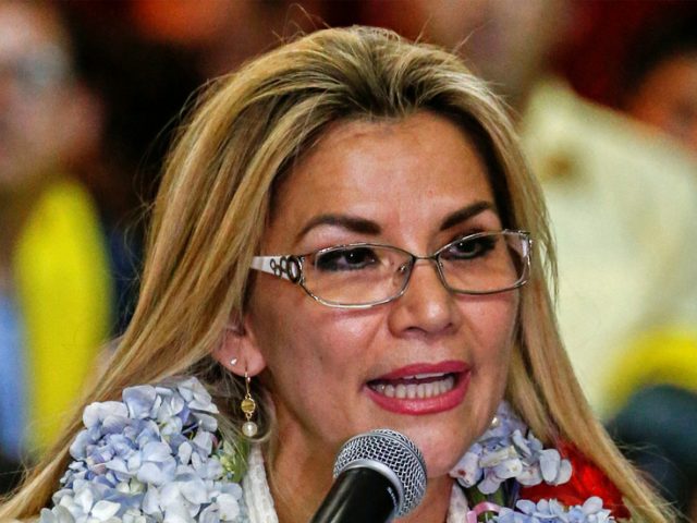 Bolivia’s acting president Jeanine Anez confirms she tested positive for coronavirus