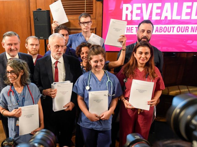 #Corbynwasright trends after Tories vote AGAINST protecting NHS from sell-off in post-Brexit trade deals