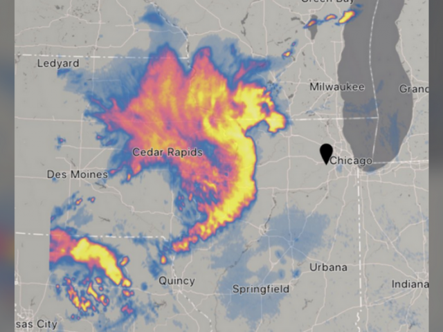 Massive ‘dragon-shaped’ windstorm headed for Chicago