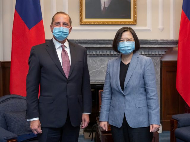 ‘Those who play with fire will get burned’: Beijing warns Washington after US health chief’s visit to Taiwan