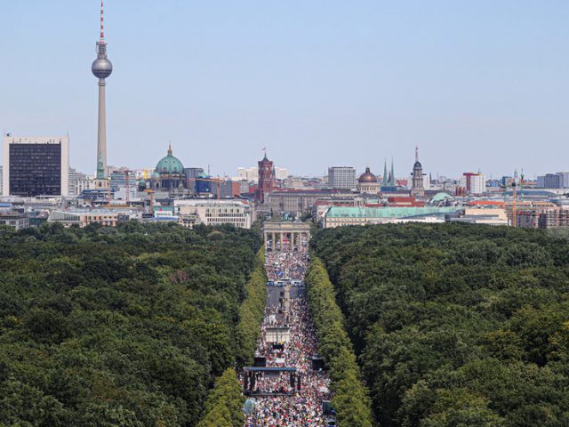 German capital BANS anti-lockdown protest, condemning ‘corona deniers & right-wing extremists’