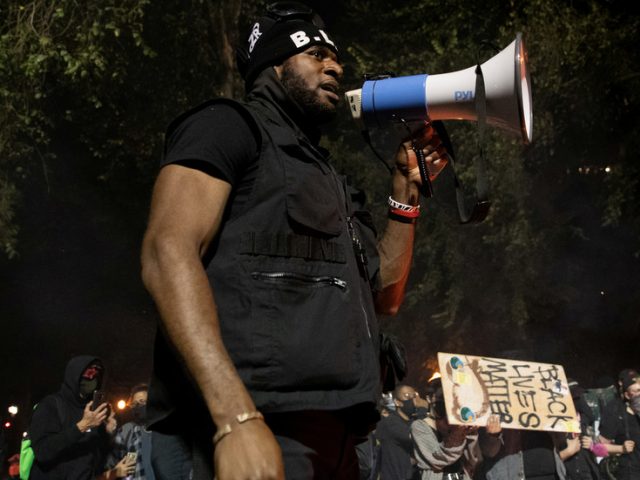 Wake up, motherf**ker!’ WATCH Portland protesters seek ‘support’ for BLM cause with bullhorns & flashlights in residential area
