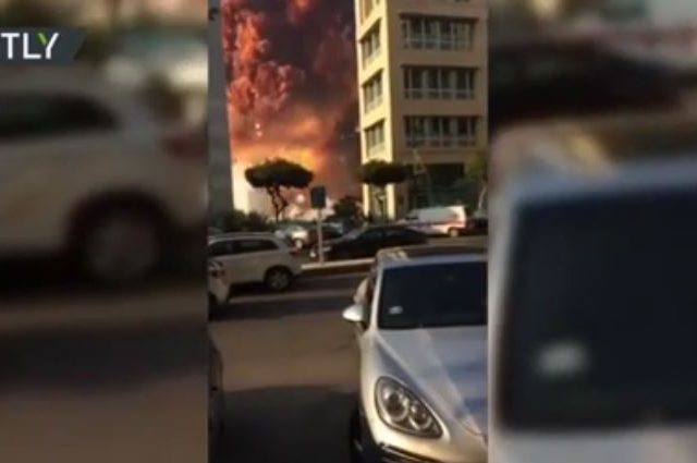 Newly-emerged VIDEO shows how intense the Beirut explosion was, as search for more than 60 missing still underway