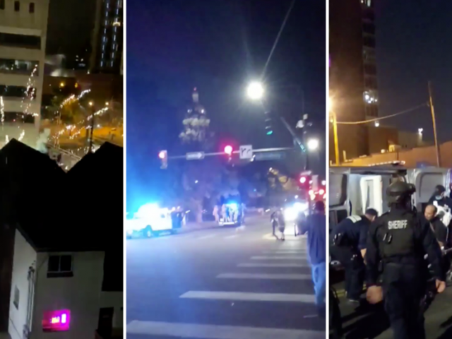 WATCH ‘Give ‘Em Hell’ protesters smash windows & set fires across Denver, try to breach Colorado State Capitol fence
