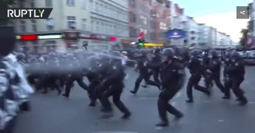 Germany protest face mask