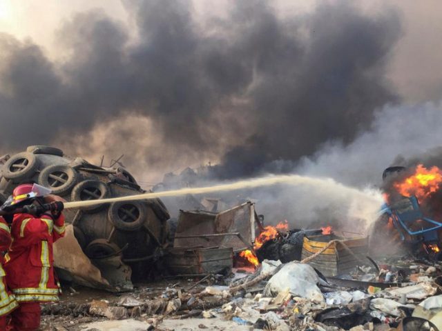 Hundreds injured in Beirut explosions so powerful they turned streets into wasteland (VIDEOS)