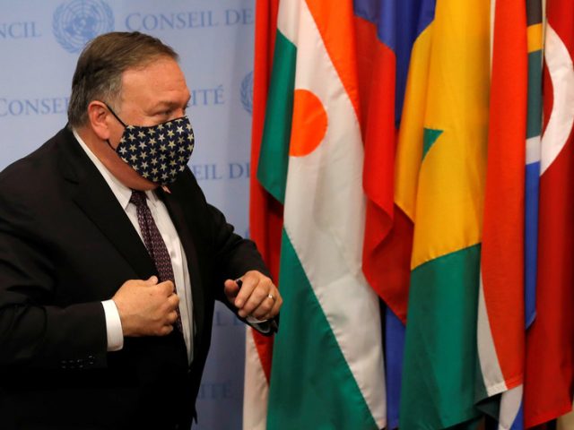US ready ‘to block Russia & China’ if they disregard Iran sanctions, Pompeo warns, as Washington pushes for UN ‘snapback’