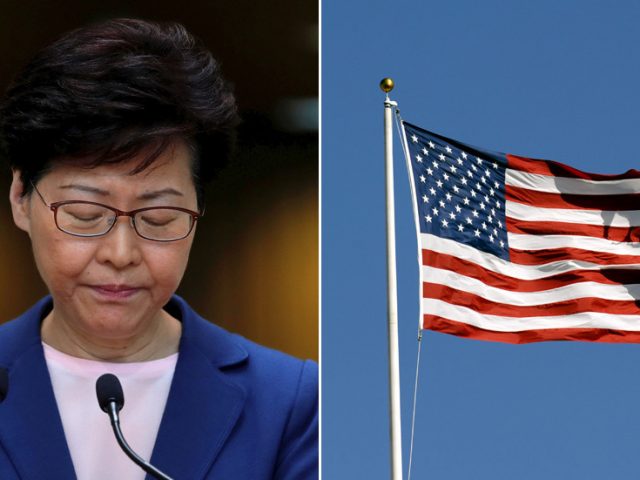 US imposes sanctions on Hong Kong’s chief executive among other Chinese officials