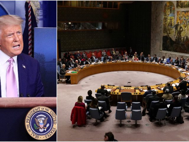 Trump demands full restoration of UN sanctions on Iran, as Pompeo warns Russia & China not to meddle