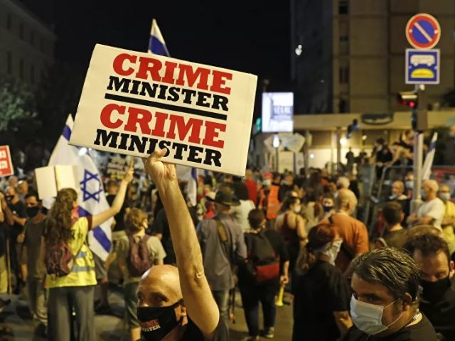 Video: Demonstration Against Israeli PM Netanyahu in Jerusalem