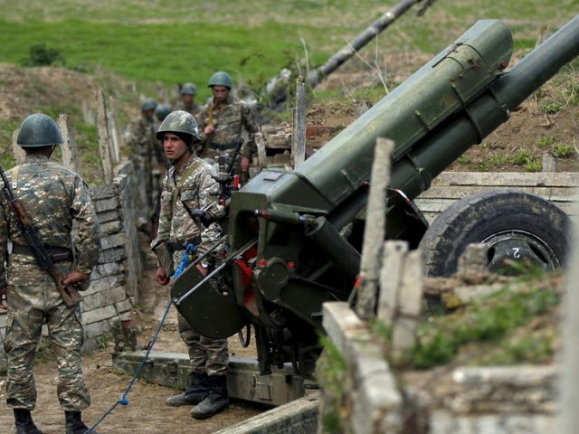Hostilities break out between Armenia & Azerbaijan over long disputed Nagorno-Karabakh region, both countries trade blame