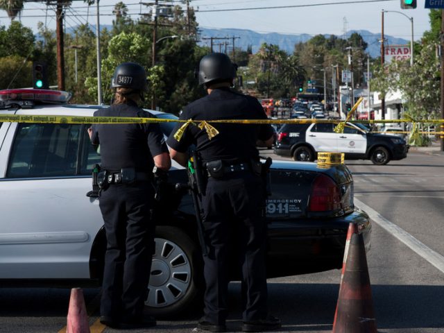 ‘Animals that must be hit hard!’: Trump unloads after gunman ambushes & shoots LA sheriff’s deputies at point blank range