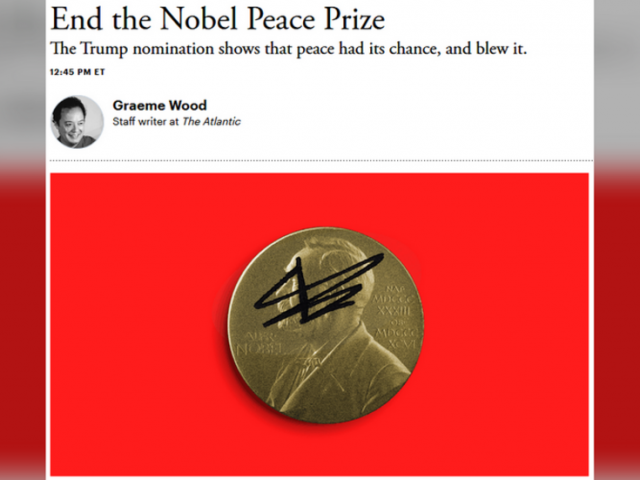 Delayed reaction? Trump’s media foe The Atlantic calls to ‘end’ Nobel Peace Prize after his nomination, but not after Obama’s