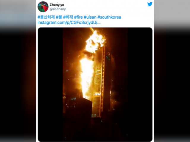 Scores hospitalized after blaze ENGULFS 33-story apartment block in S. Korea (VIDEOS)