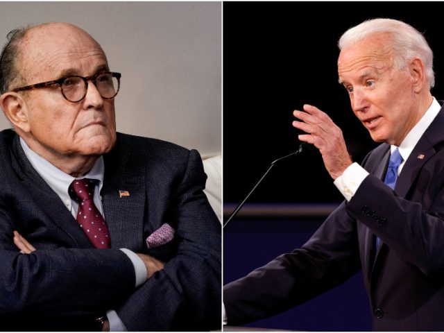 Biden calls Rudy Giuliani ‘Russian pawn’ as he & Trump accuse each other of taking over foreign money in debate