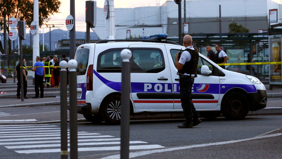 French police evacuated
