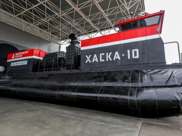 Kalashnikov reveals its first ever hovercraft Haska-10