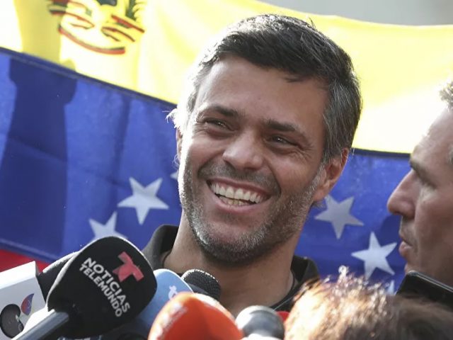 Venezuelan Opposition Figure Lopez Arrives in Madrid After Fleeing Caracas, Reports Say