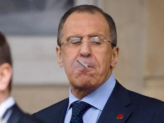 Lavrov Has Had It. Proposes Russia Stops Talking to the West