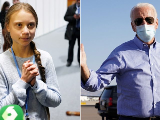 FOREIGN MEDDLING? Greta Thunberg urges US voters to support Joe Biden, not the Green Party candidate
