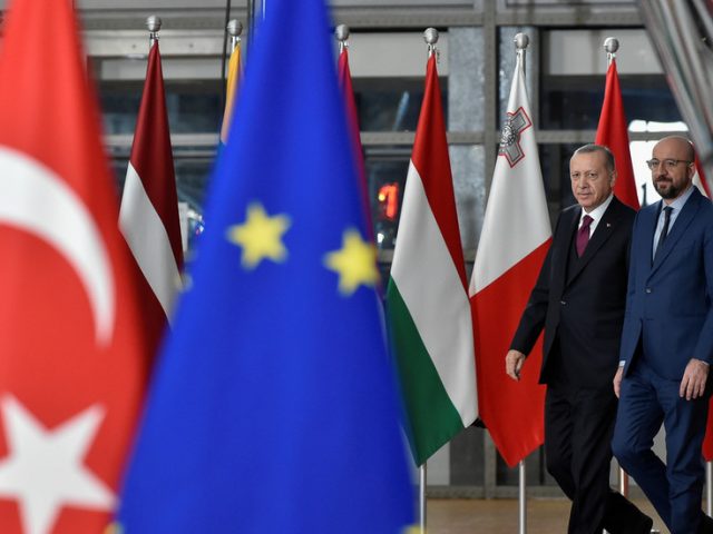 EU deals blow to Turkey’s membership bid, saying talks ‘effectively at standstill’