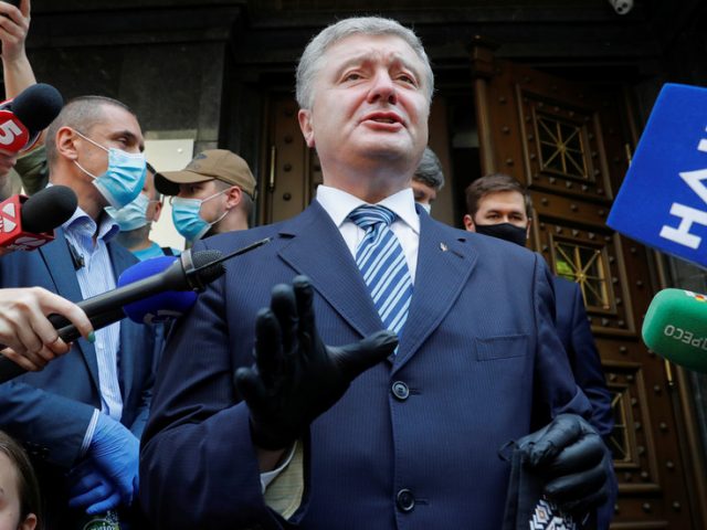 Former Ukrainian president Petro Poroshenko investigated for plotting coup