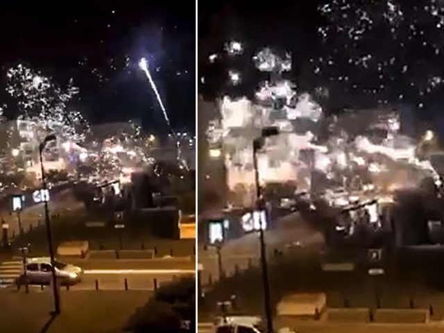 WATCH fireworks set off in Paris suburb amid ‘violent attack’ targeting police station