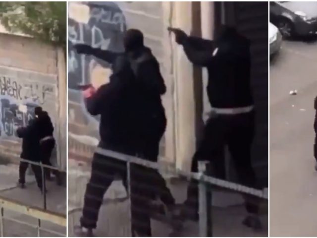 Fierce GUN BATTLE filmed in France’s Montpellier as ‘two rival gangs’ clash in broad daylight (VIDEO)