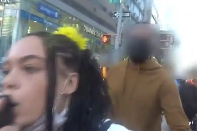 Unrest on NYC streets continues as woman arrested for slapping camera out of cop’s hand during anti-police protest (VIDEO)