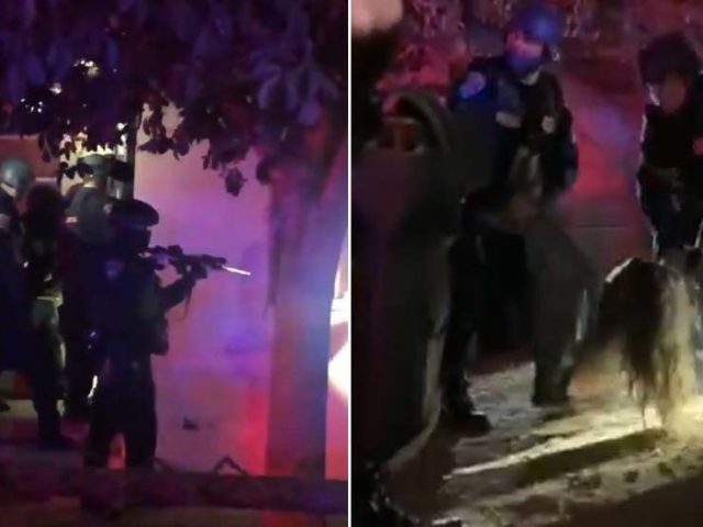 ‘Nightmarish’: California police in riot gear DRAG families from vacant state-owned homes in SHOCKING footage (VIDEOS)