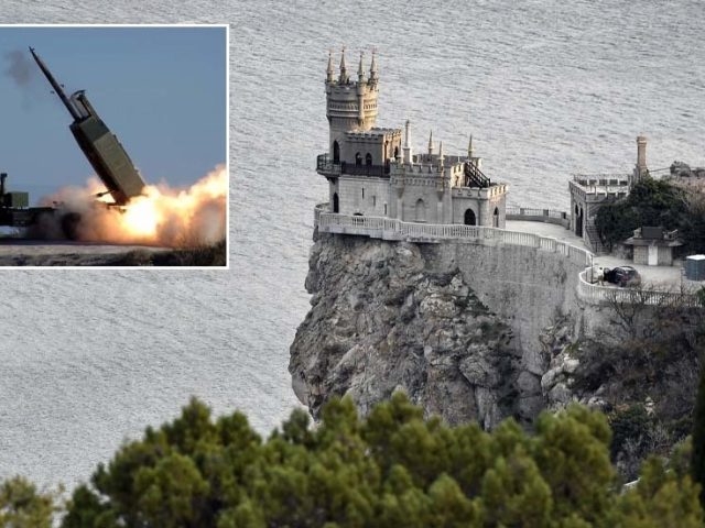 American missiles capable of striking Crimea fired into Black Sea as risk of confrontation on Russia’s border continues to grow