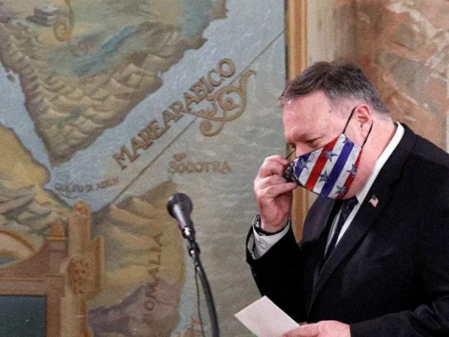 Chinese Media Slams ‘Big Anti-China Loser’ Pompeo, Says His Days as Secretary of State ‘Nearly Over’