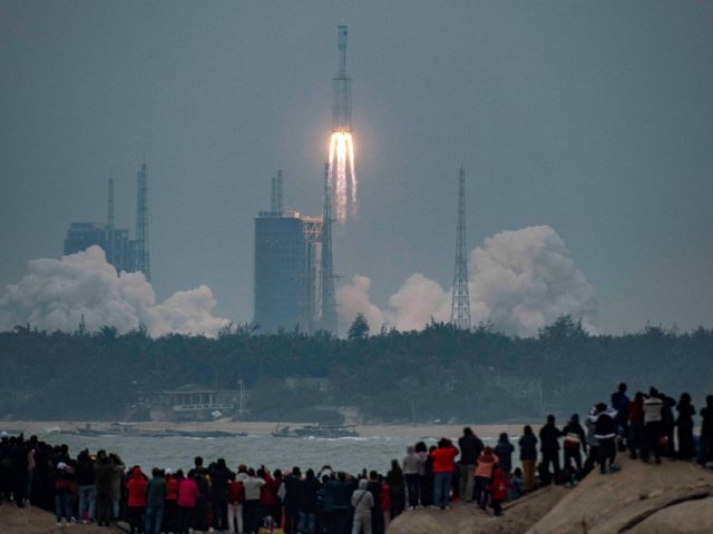 WATCH China’s Long March 8 rocket carrying 5 satellites make maiden flight
