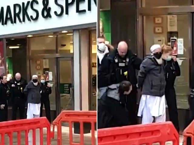 Man arrested after woman stabbed in neck & another seriously injured in brutal attack in England (VIDEOS)