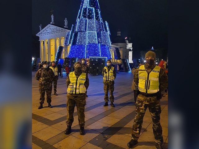 Lithuania deploys ARMED MILITIA to guard CHRISTMAS TREE and enforce tough new Covid-19 measures