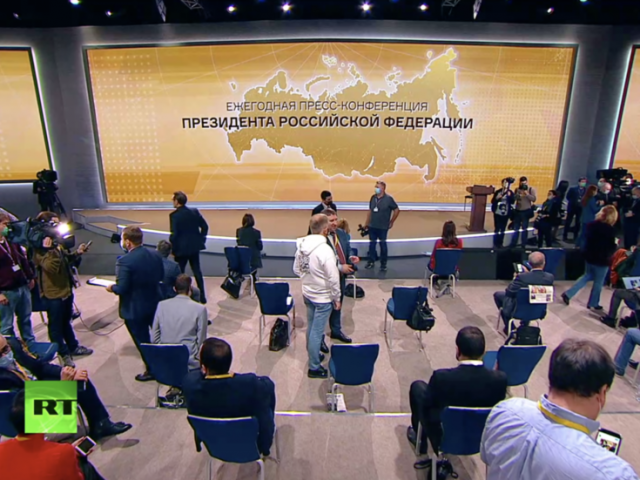 WATCH LIVE: Vladimir Putin holds annual year-end press conference