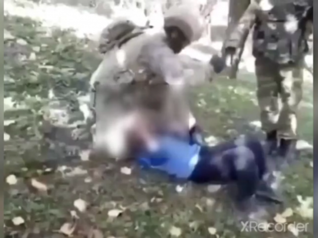 Azerbaijan accused of ethnic cleansing as horrifying footage appears to show elderly Armenian man being beheaded by soldiers