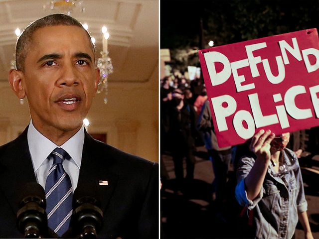 ‘Yes we can’t?’ Obama scorched after denouncing ‘defund the police’ as just a ‘snappy’ slogan that alienates voters