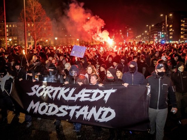 Anti-lockdown protesters in Denmark burn effigy of PM, brawl with police (VIDEOS)