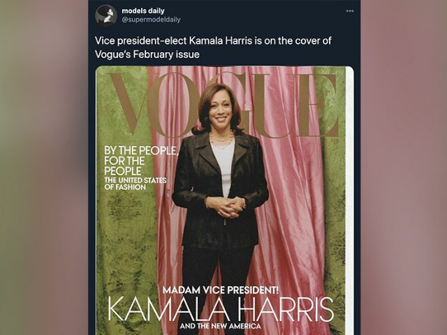 ‘Biggest racists in publishing’: Vogue magazine blasted for ‘washed out’ Kamala Harris cover