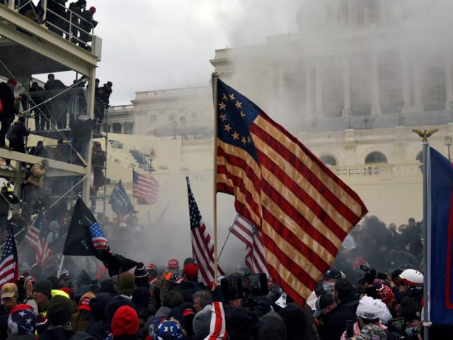 54% of people believe Trump should be CRIMINALLY charged with inciting a riot following storming of Capitol – poll