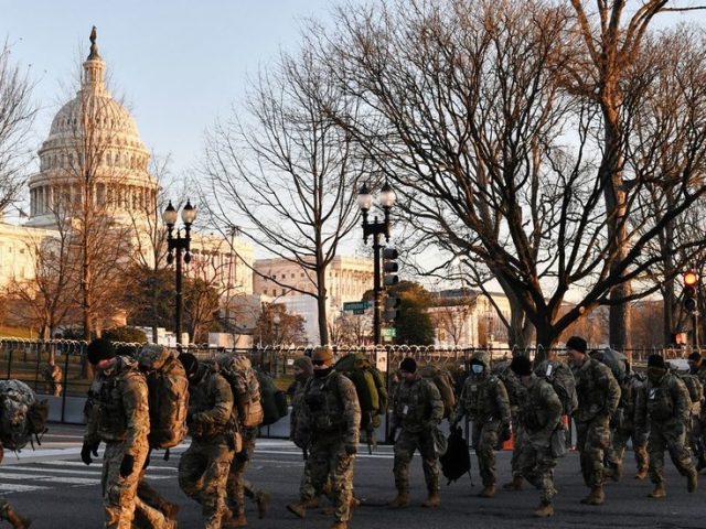 When 25,000 troops aren’t enough: Democrats ‘WORE BODY ARMOR’ to Biden’s inauguration in sealed-off capital, reports claim