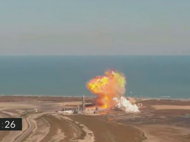 WATCH: SpaceX Starship EXPLODES while attempting to land during high-altitude test