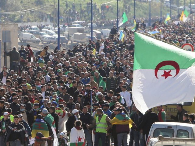 Thousands protest in Algeria demanding end of ‘military state’ on anniversary of demos that ousted President Bouteflika (VIDEOS)